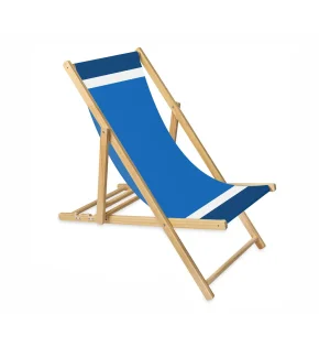 Advertising Deck Chair with Print, without Armrests