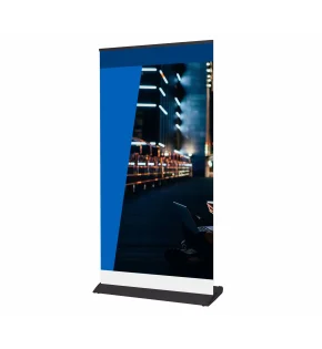 Roll-Up Exclusive Black 100 x 200 cm with printout